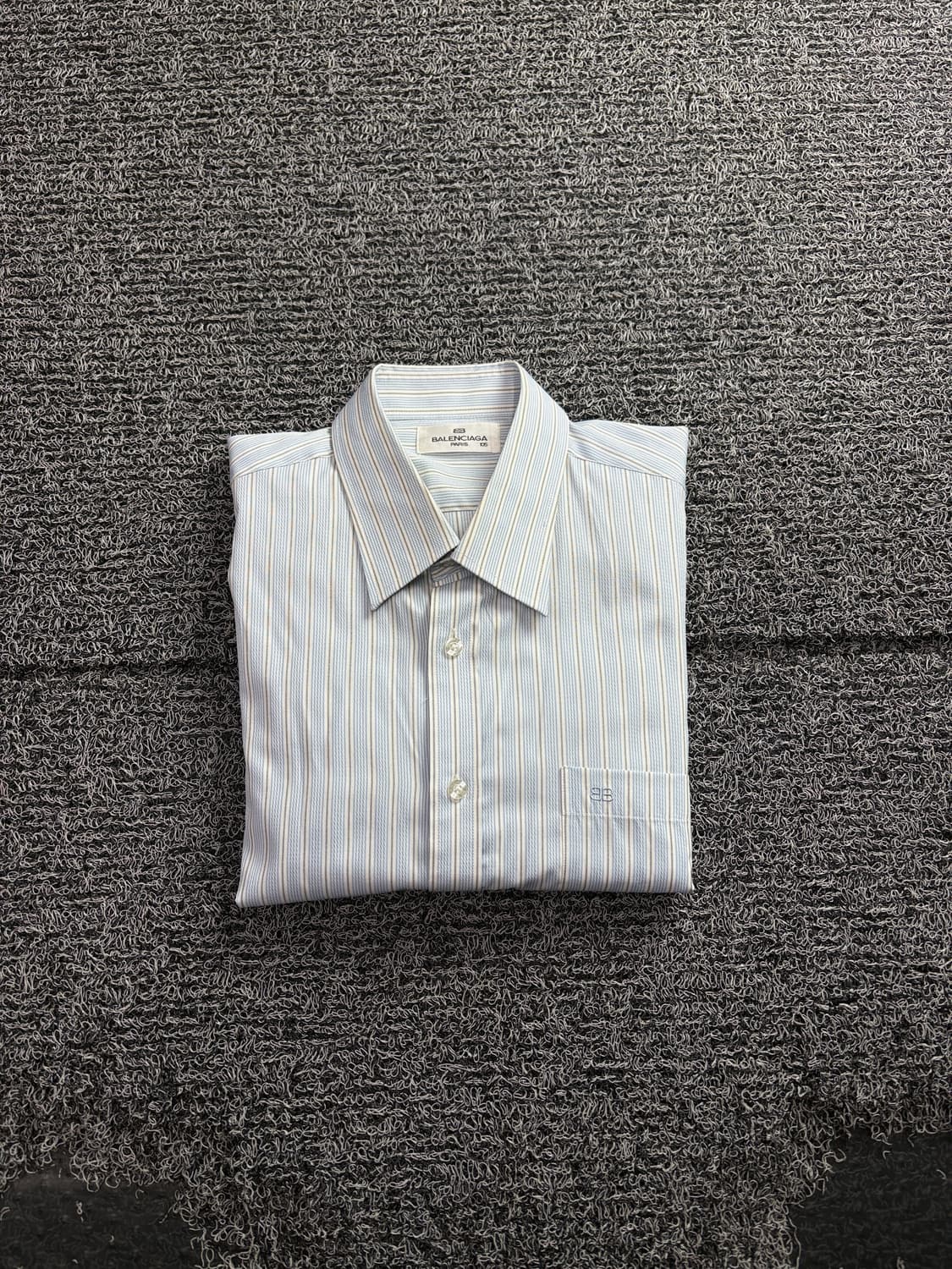 90s 발렌시아가 아카이브 스트라이프 셔츠 3933 상품이미지1