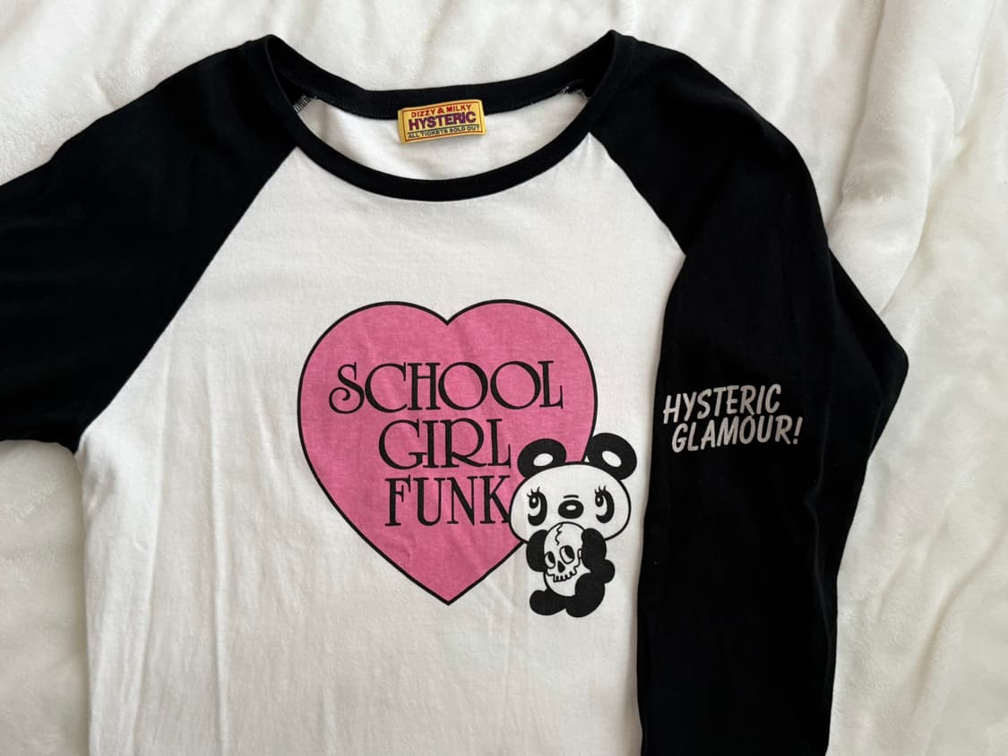 히스테릭 글래머 나그랑 7부 슬리브 상품이미지2