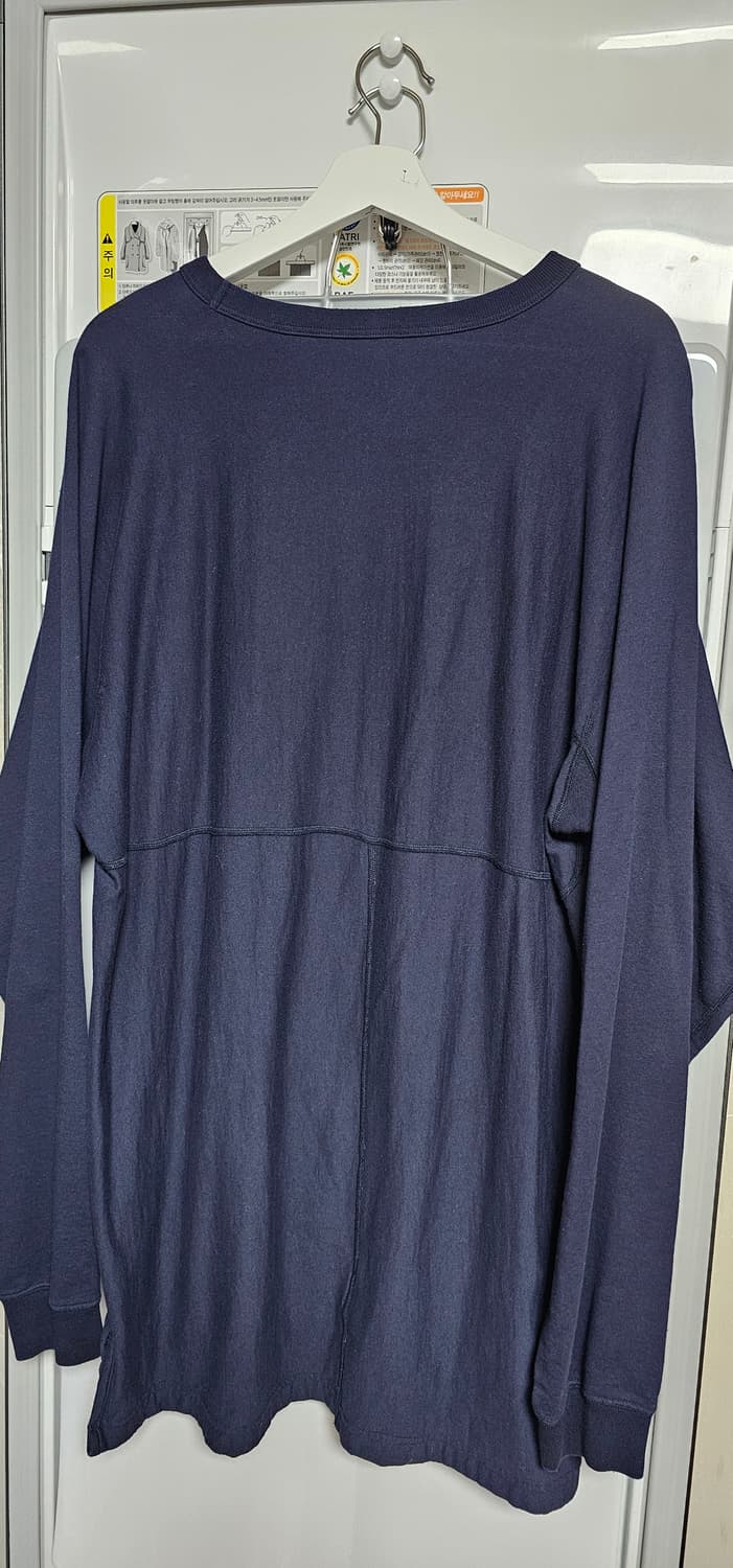 나나미카 코덴시 L/S 포켓 티 다크 네이비 상품이미지6