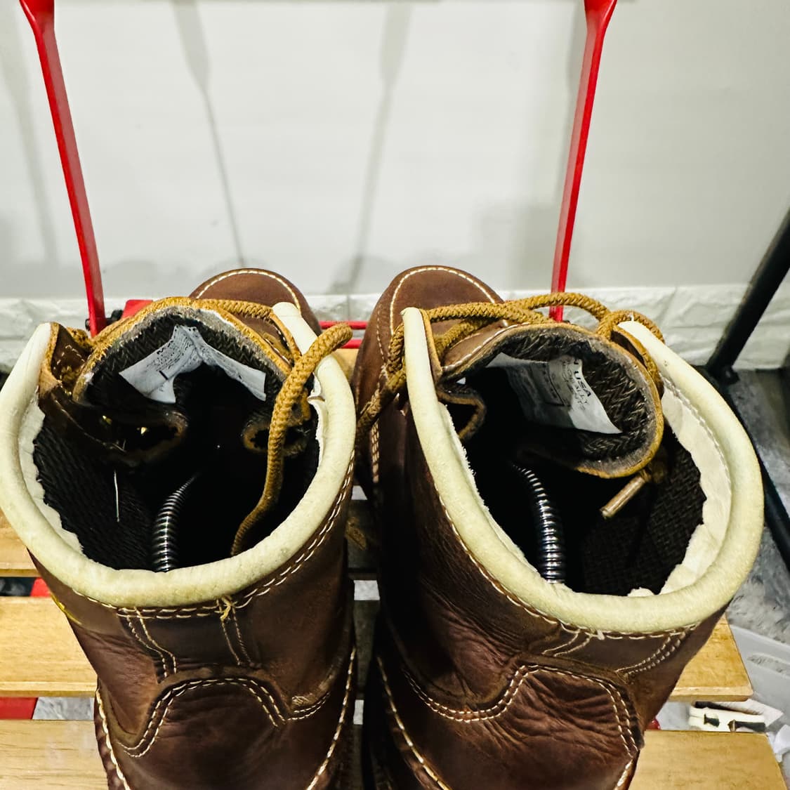 US9.5) 275 쏘로굿 부츠 1957 6인치 워터프루프 목토 스틸토 상품이미지5