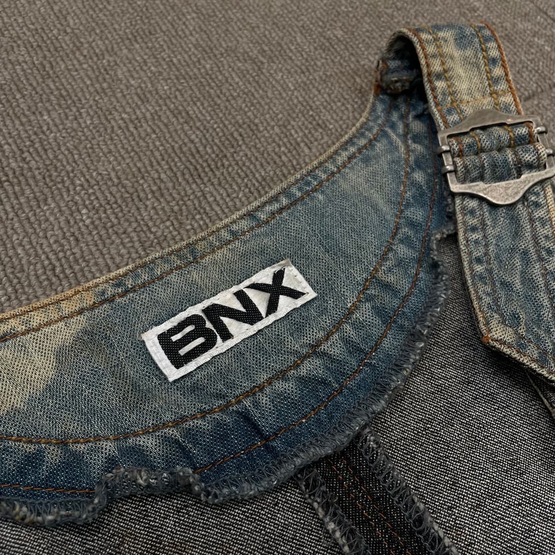 BNX 우먼스 데님 빈티지 베스트 s 상품이미지3
