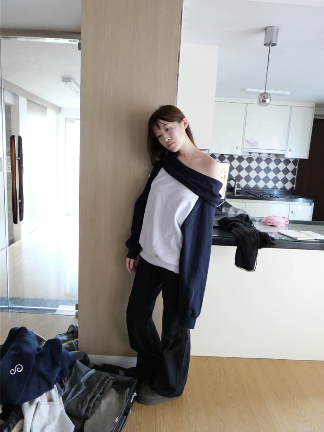 택포) 베이비랩 drop hood raglan t 상품이미지3