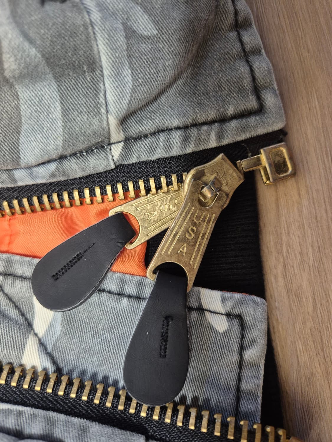 M) Kamiya x f.m.c.d 카미야 x 포스텍스가먼츠 MA-1 상품이미지5