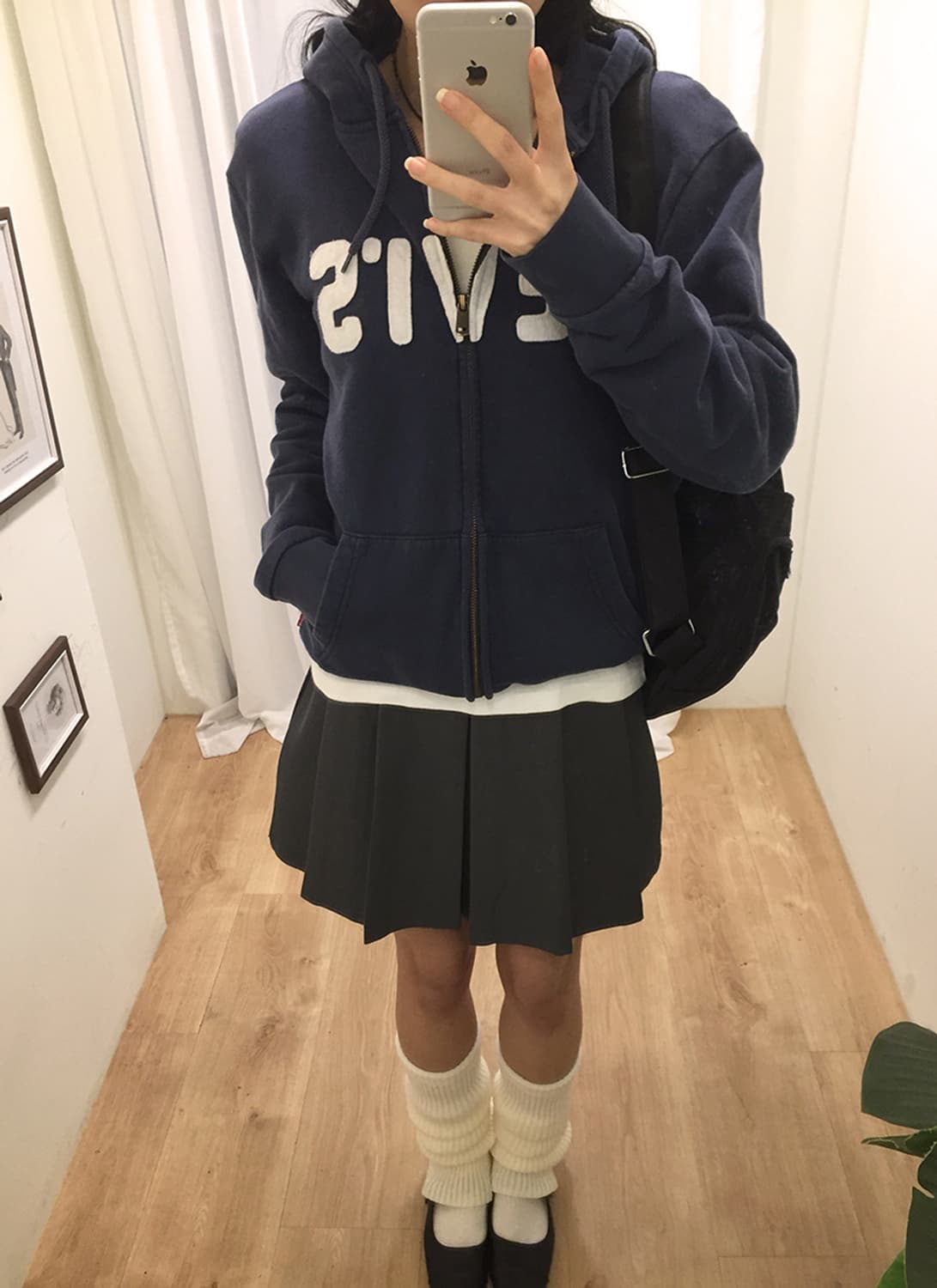 Woman Levis Hood Zip-up 100 상품이미지2