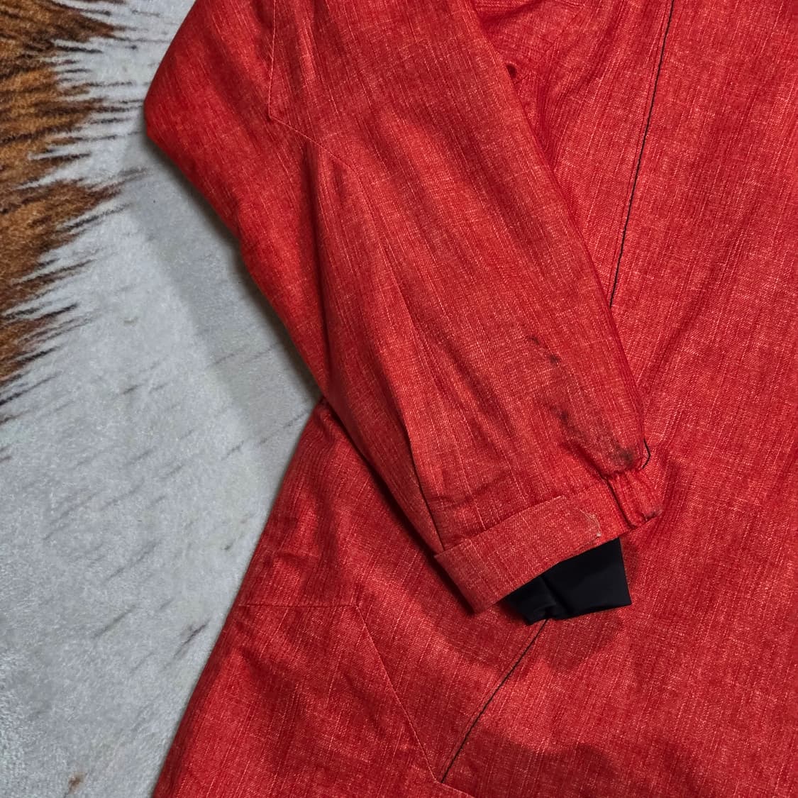 아이더 오렌지 스노우 점퍼 상품이미지6