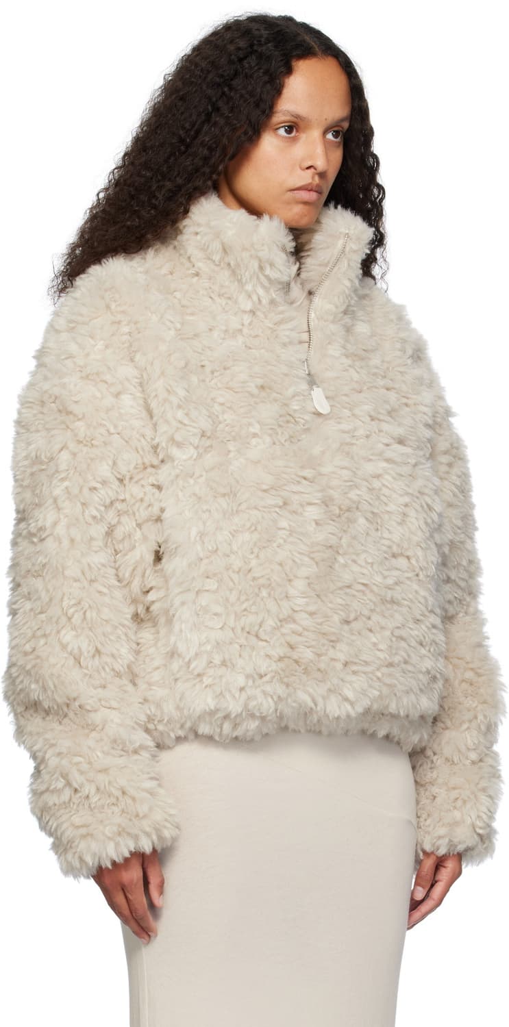 엔타이어 스튜디오 FLUFFY QUARTER ZIP (ELM) S 새상품 상품이미지1