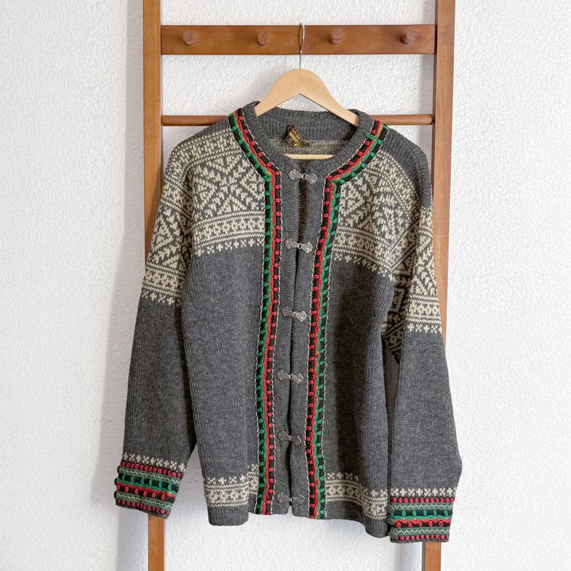 Norwegian Holiday Knit Cardigan 상품이미지1
