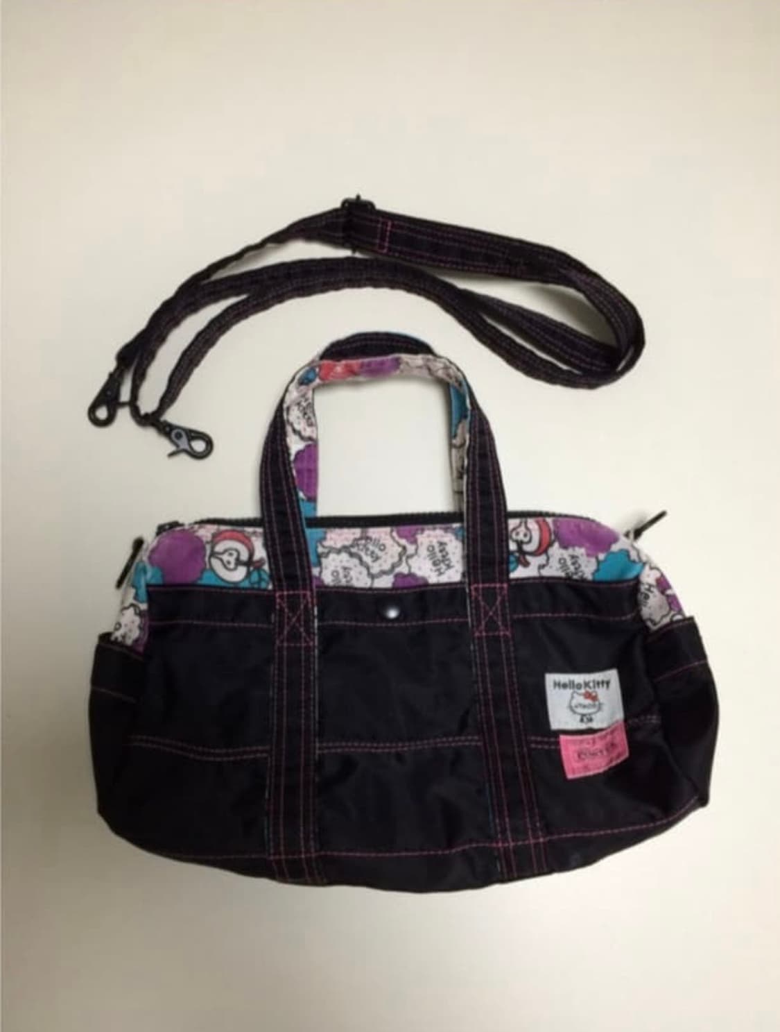 포터 헬로키티 아트모스 콜라보 보스턴백 상품이미지4