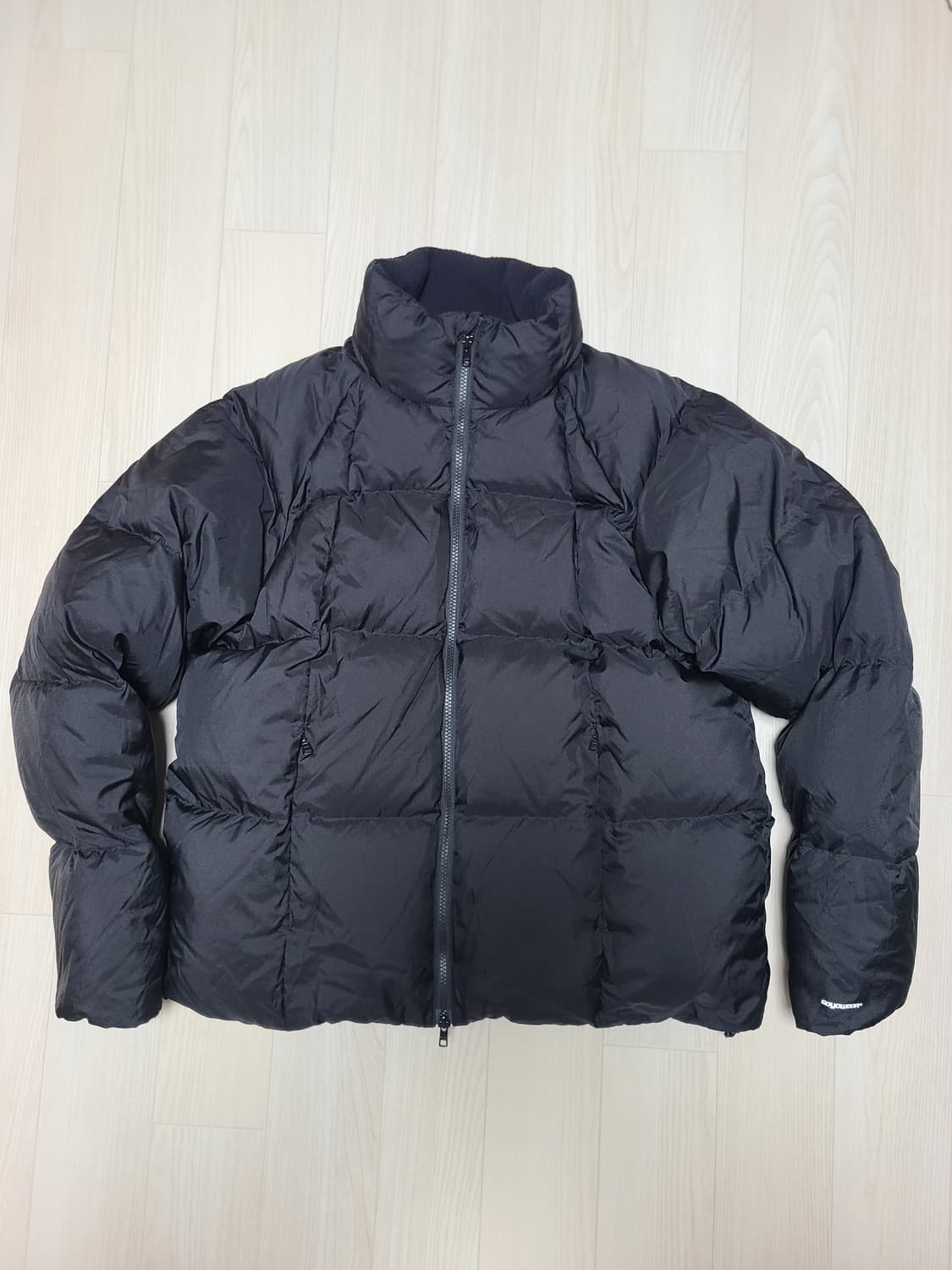 고요웨어 스너글 구스다운 패딩 공용 L 블랙  상품이미지2