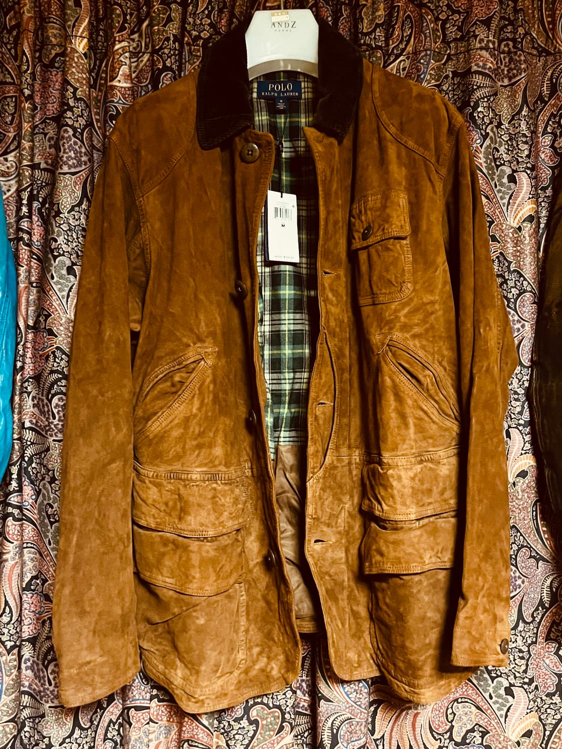 폴로 랄프로렌 스웨이드 헌팅 자켓 상품이미지2