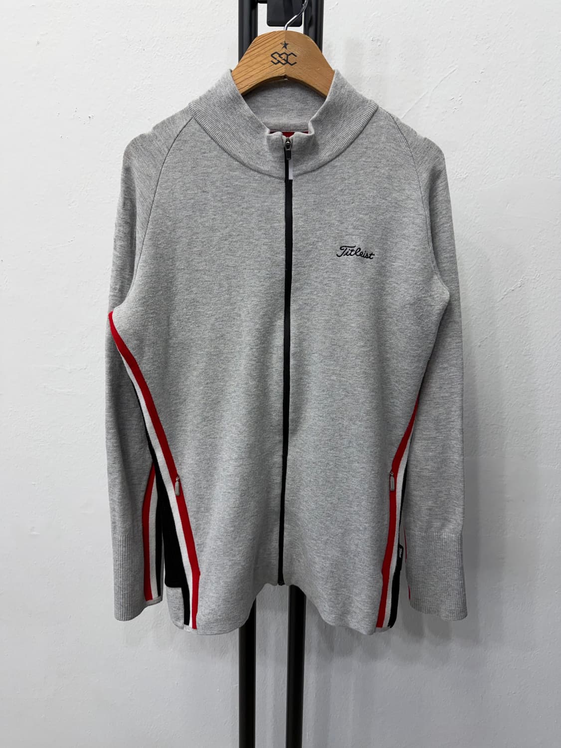 정품) 타이틀리스트 21ss 여성 그레이 라인 자켓 M 상품이미지1