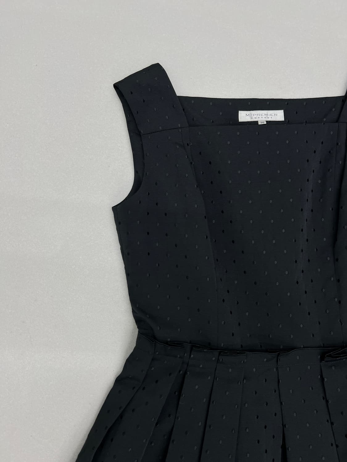 M-PREMIER 도트 나시 원피스 상품이미지2