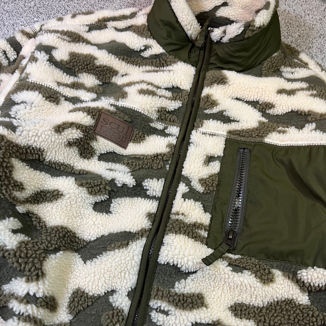 스컬프터 카모플라쥬 플리스 자켓 상품이미지2