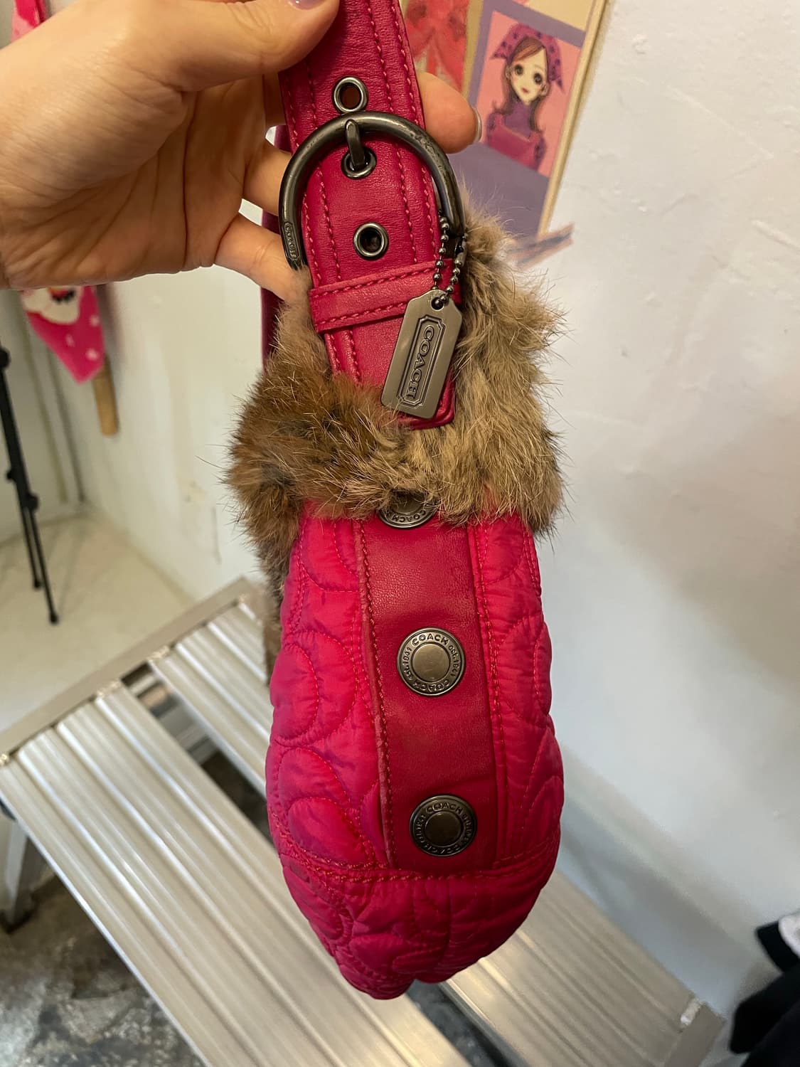 코치 레빗퍼트리밍 숄더백 [무배] 상품이미지4