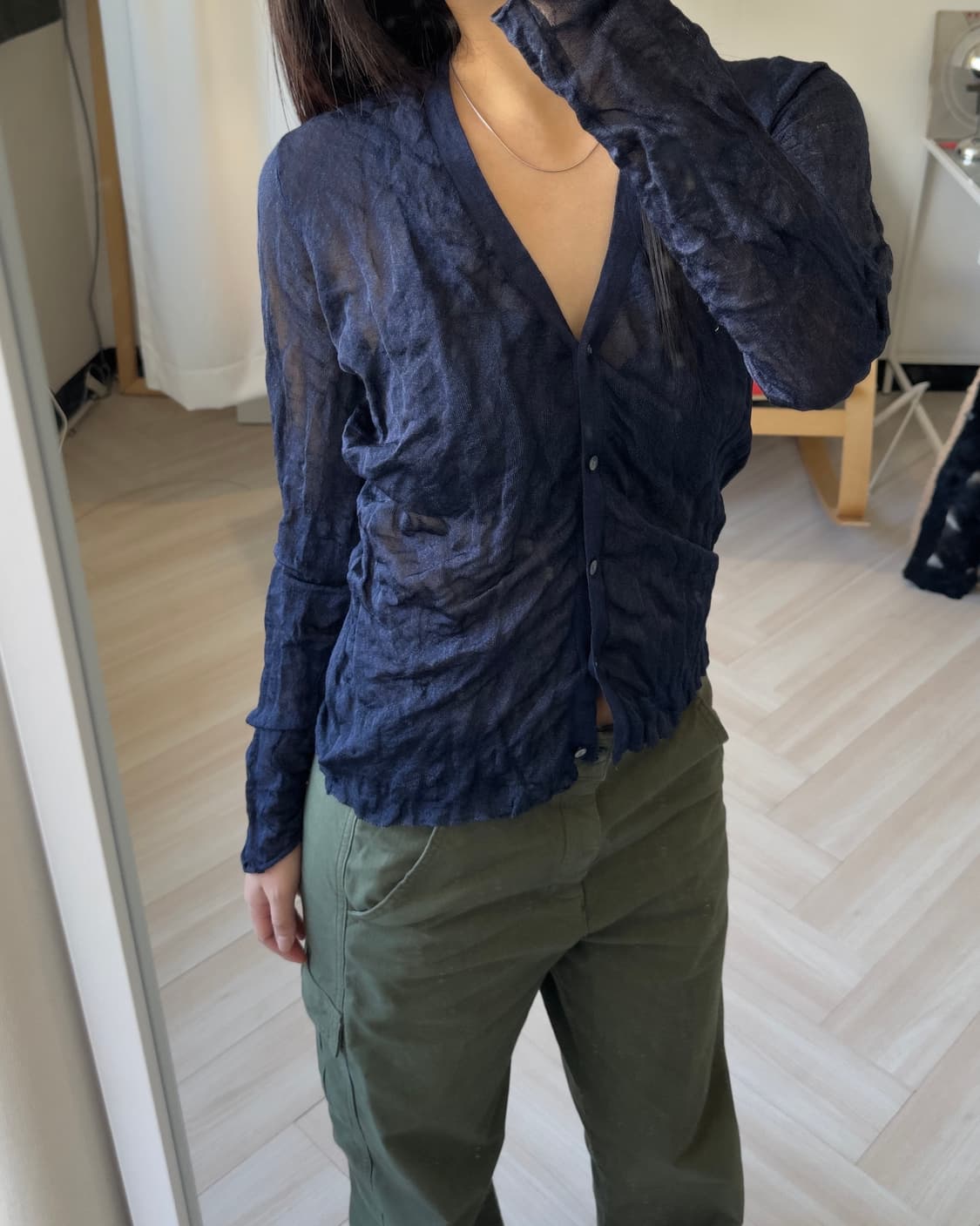 [Theory] Semi-Sheer Cardigan 상품이미지3