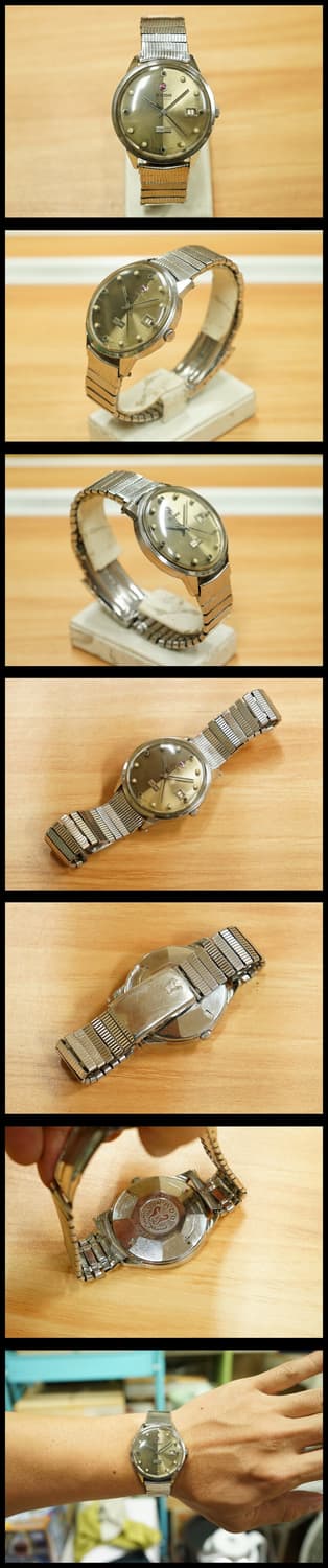 60s 라도 스타 라이너 "half moon" 오토매틱 시계 상품이미지2