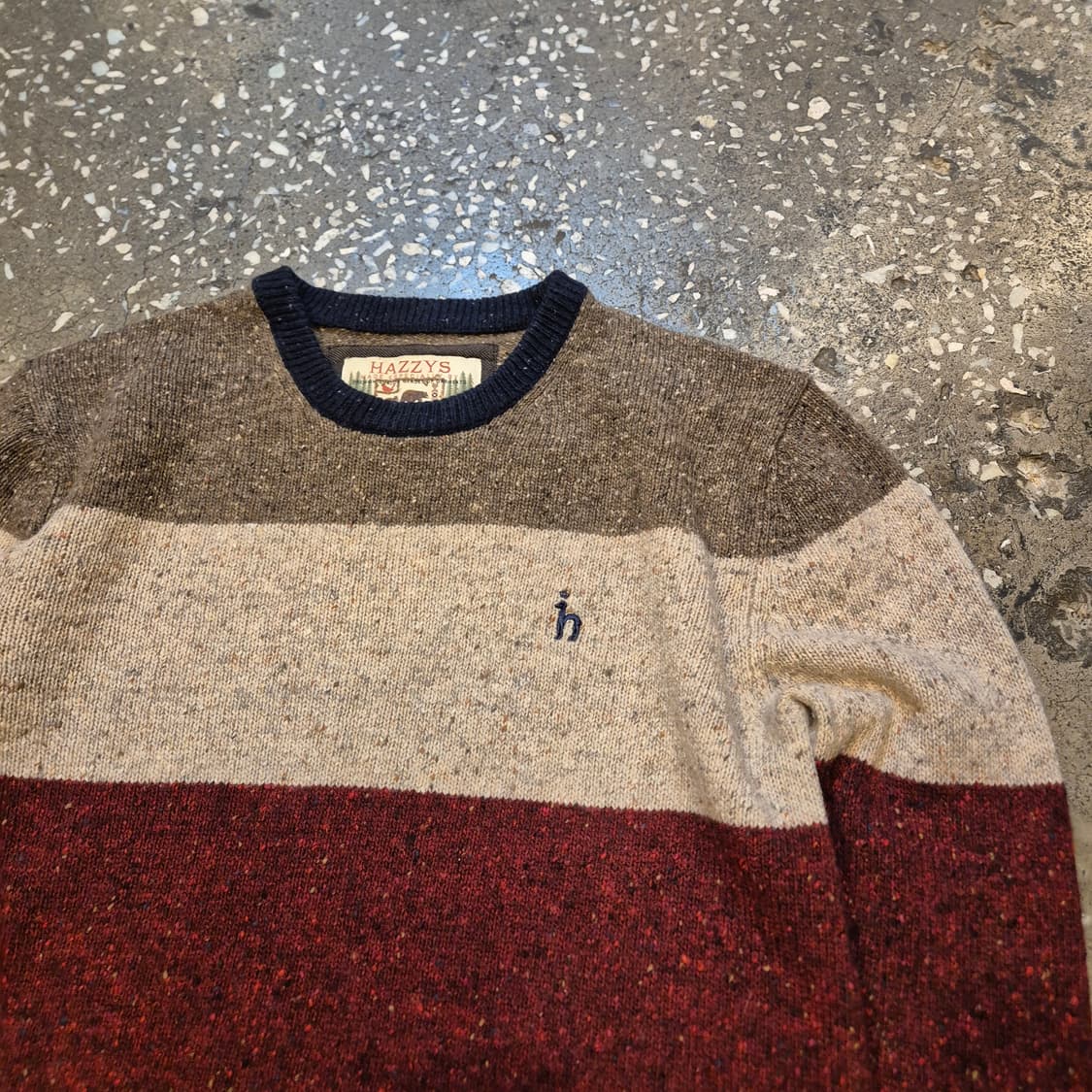 95. 헤지스 보카시 단가라 울니트  상품이미지5