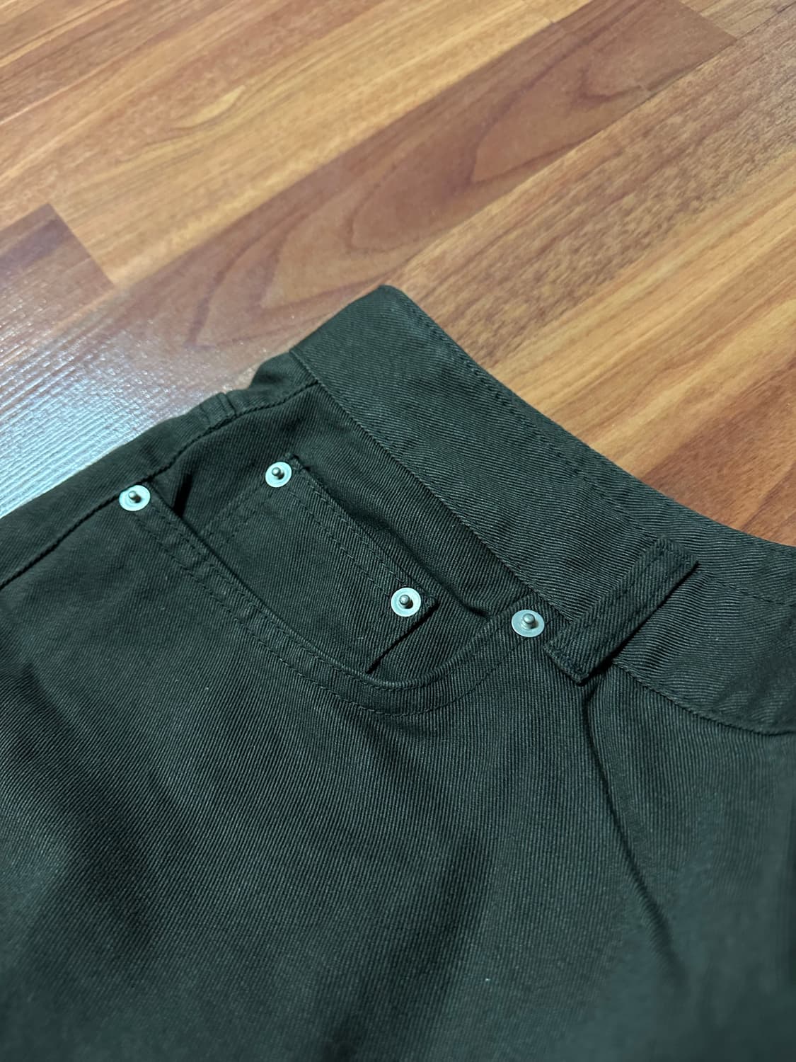 빈티지 브라운 와이드 팬츠 상품이미지3