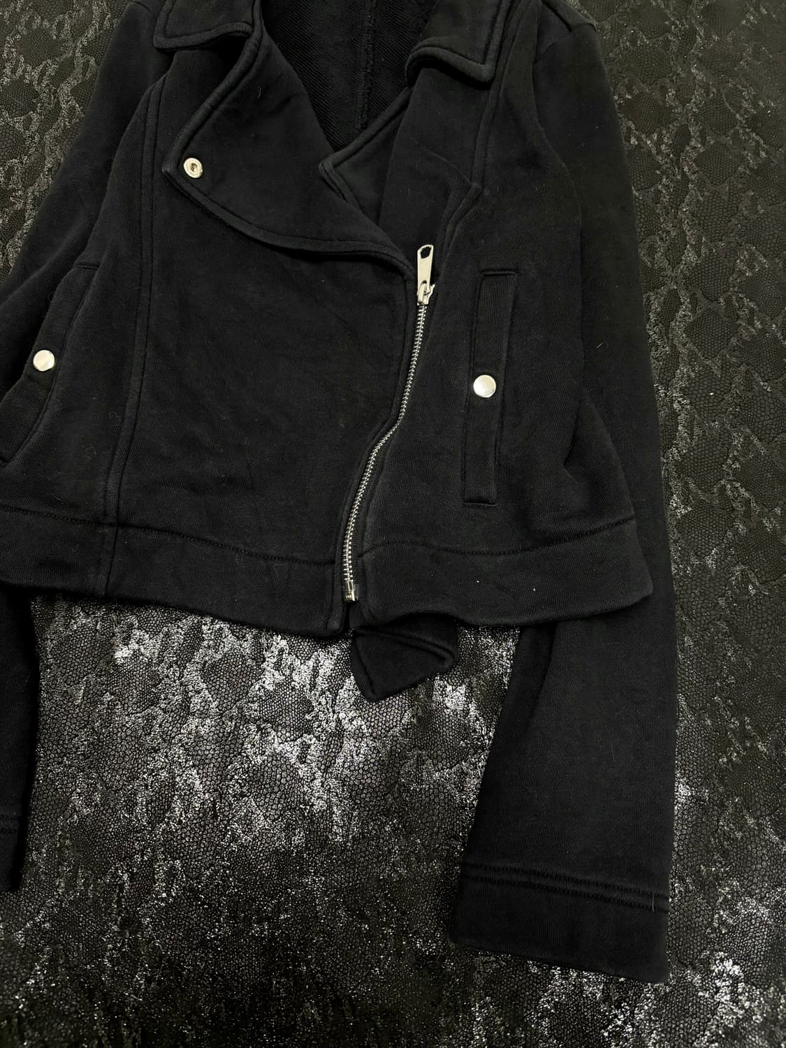 “Vintage” Side Zipper Y2K Jacket 상품이미지2