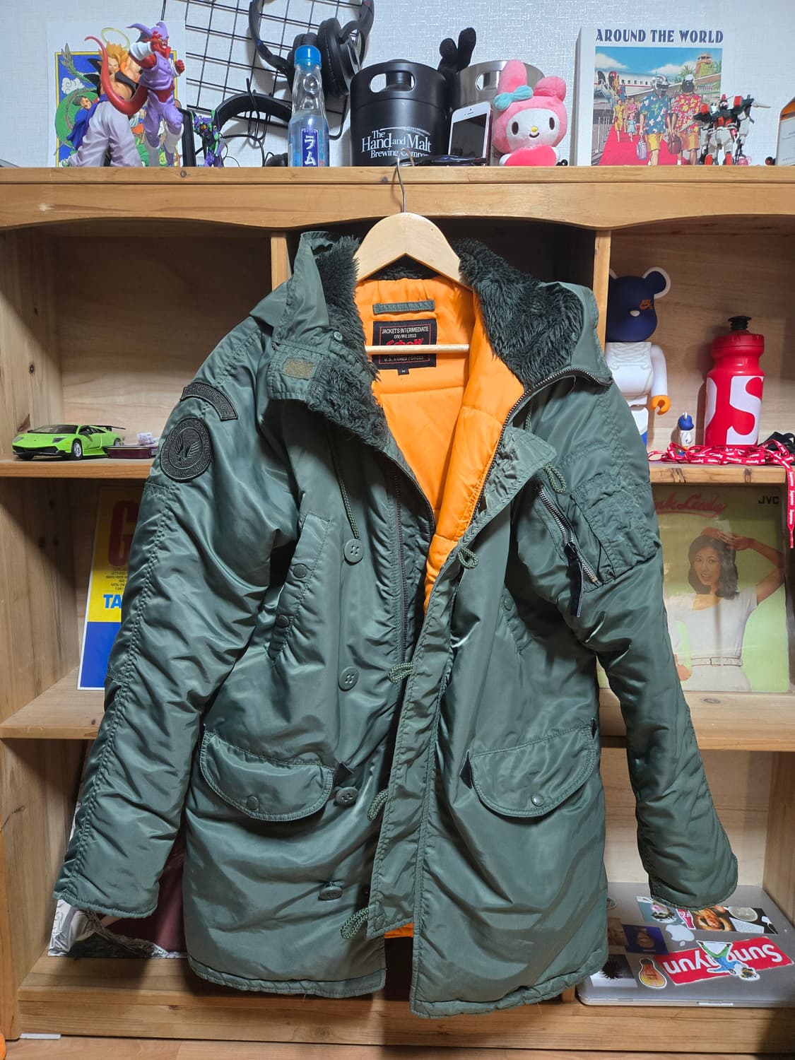 Schott N3B 밀리터리 야상 M 100 상품이미지1