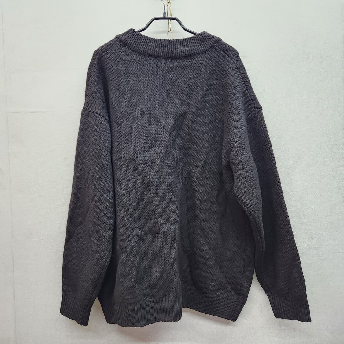 커버낫 로고 오버핏 가디건 2XL 상품이미지4