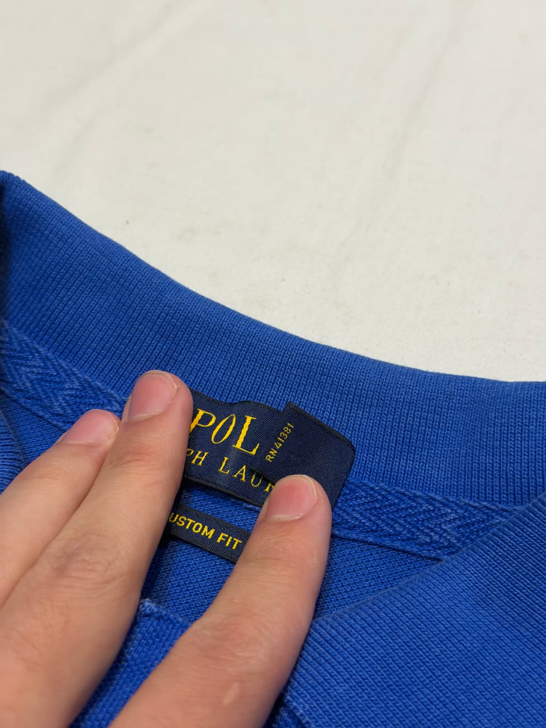 폴로 랄프로렌 빅포니 멀티포니 카라티 블루 상품이미지3