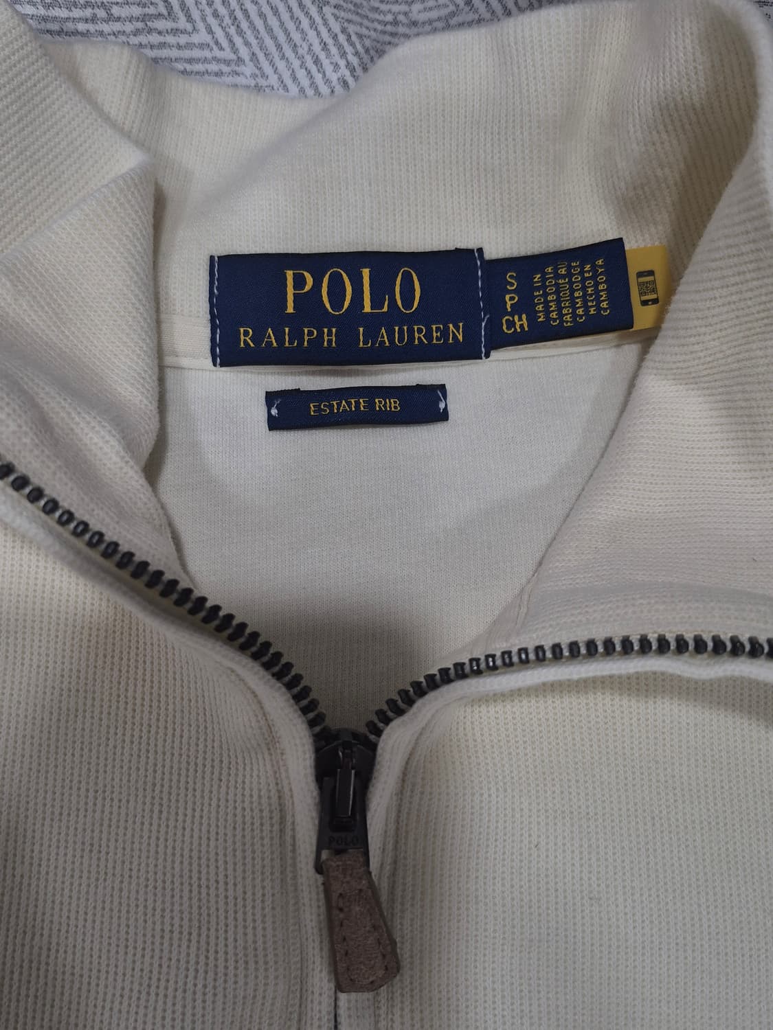 Polo 폴로랄프로렌 코튼 아이보리 하프집업 남성 95사이즈 상품이미지5