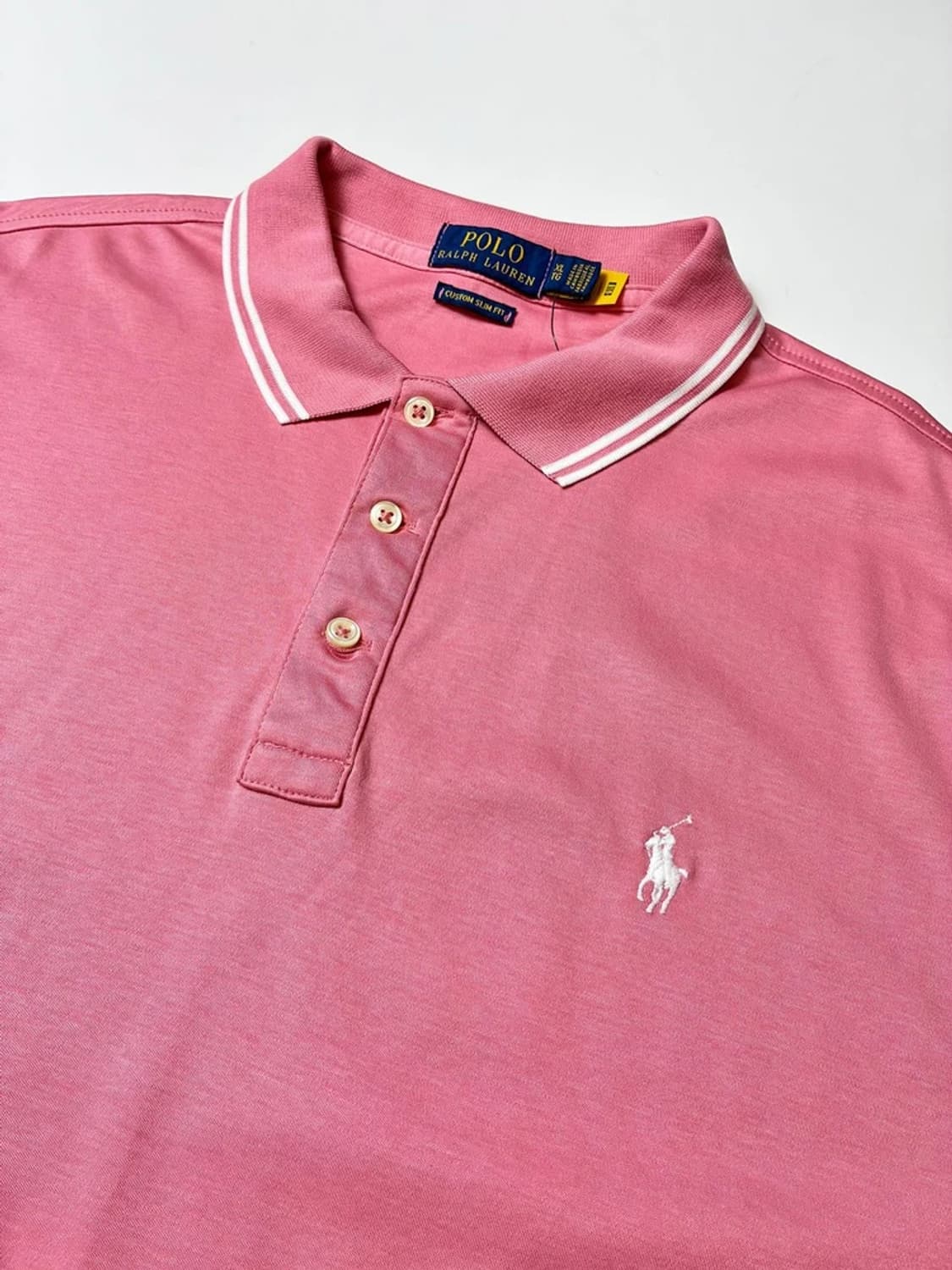 폴로 랄프로렌 큐알 신형 반팔 카라 티셔츠 PN9016 상품이미지3