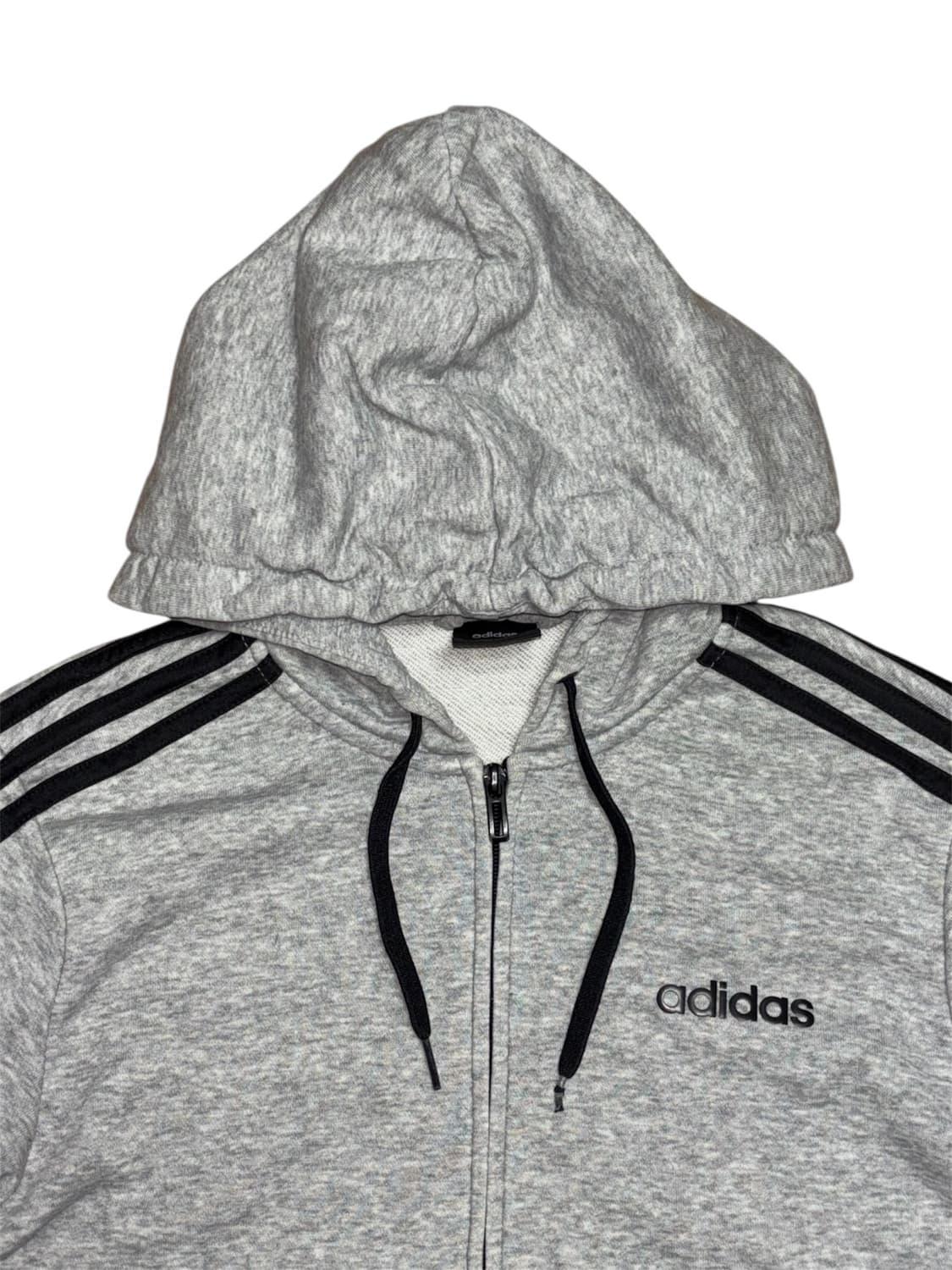 아디다스 그레이 사이드라인 후드집업 상품이미지5