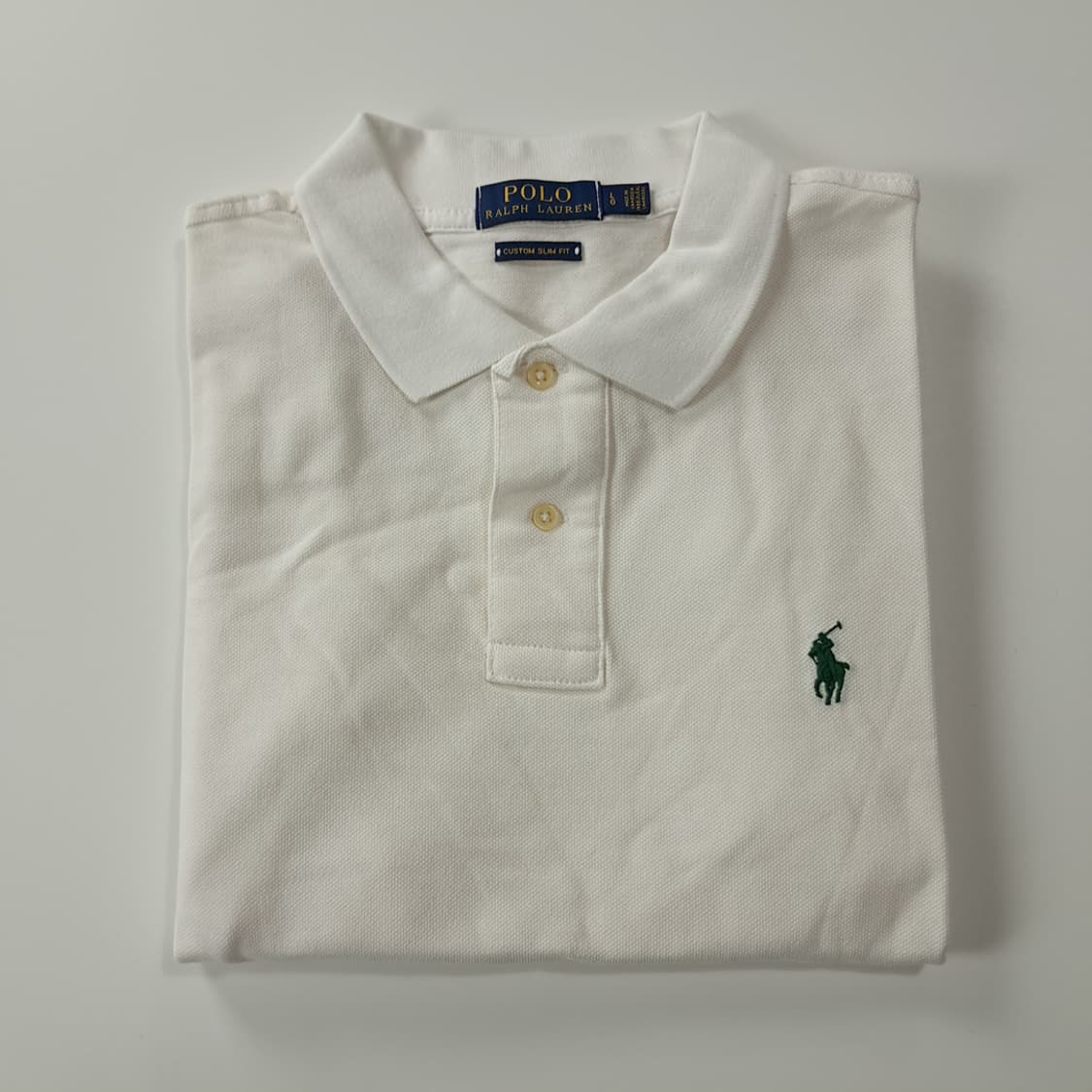 CK338 L 폴로 커스텀슬림핏 화이트 칼라 티셔츠 상품이미지7