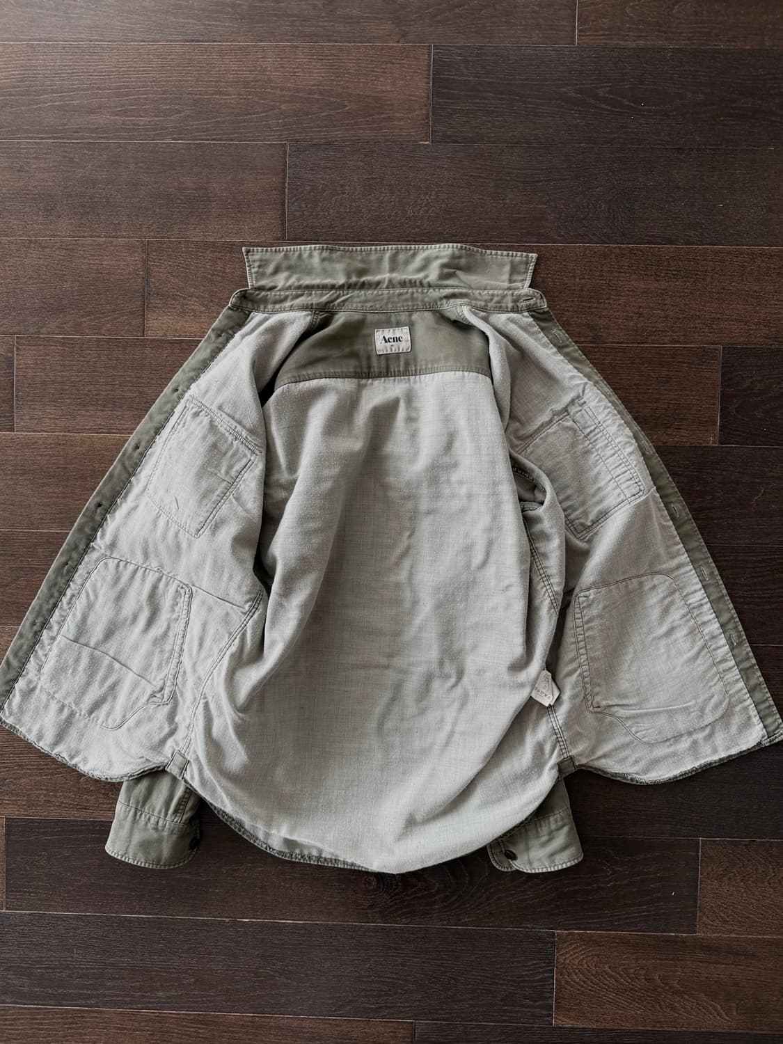 [46] ACNE STUDIOS 아크네 스튜디오스 밀리터리 셔츠 상품이미지3