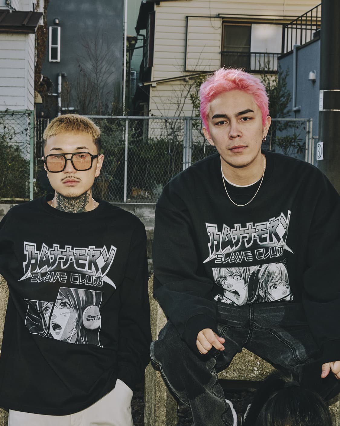 엑스트라오디너리 B.S.C 애니메이션 크루넥 블랙 XL 상품이미지2