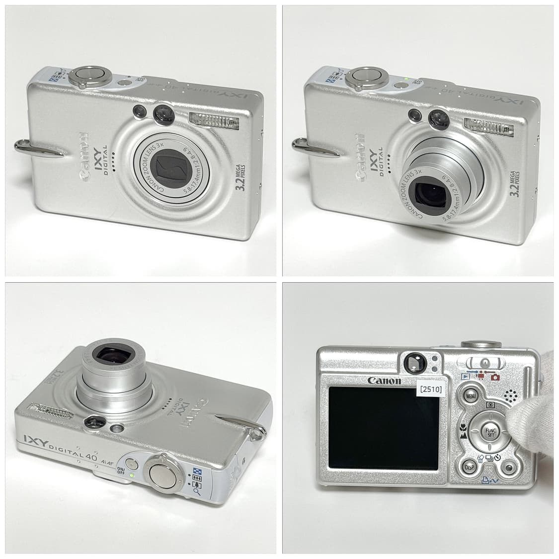 캐논 익시 40 실버 빈티지디카 상품이미지2