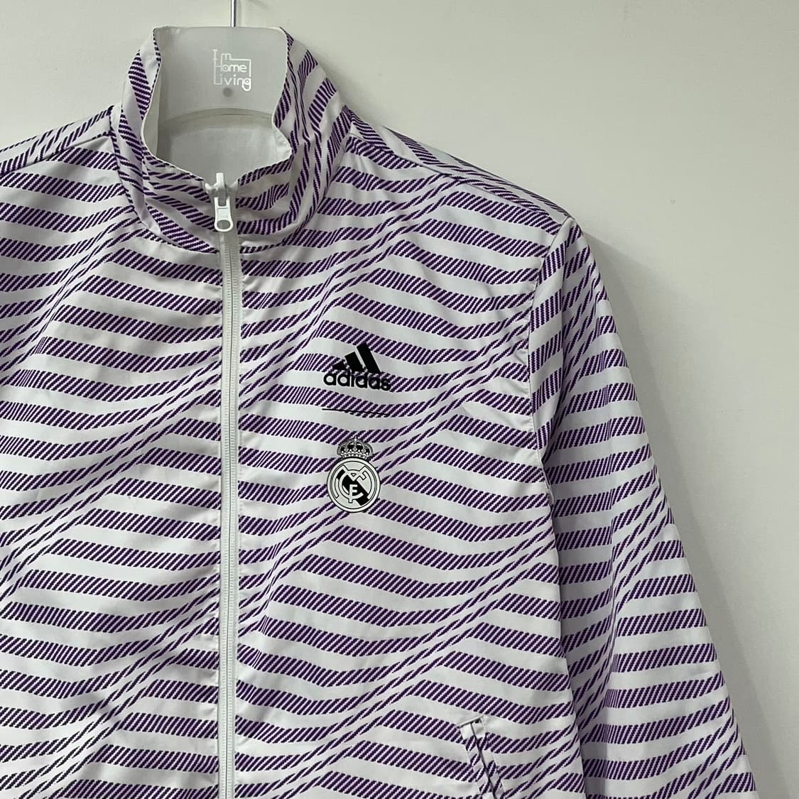(유일매물) 아디다스 레알 마드리스 앤섬 화이트 리버시블 자켓 상품이미지8