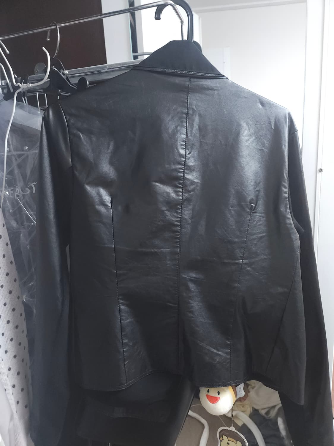 플레어업 레더 자켓 사이즈 1 상품이미지4