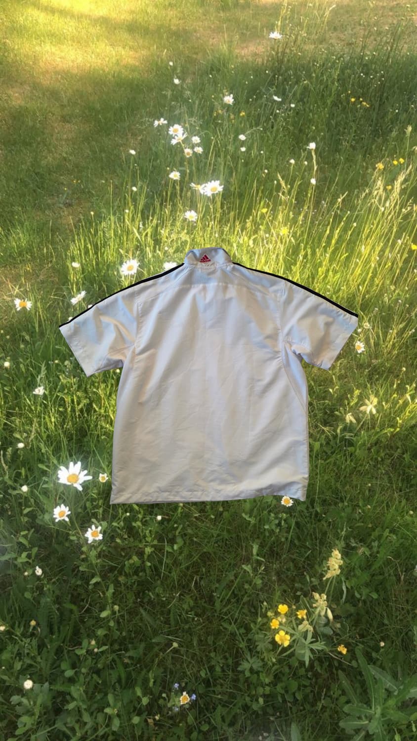 아디다스 화이트 흰검 반팔 바람막이 105 상품이미지2