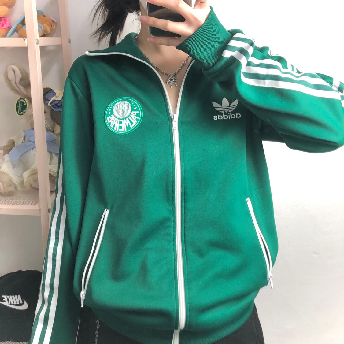 아디다스 00's 올드빈티지 딥그린 축구 져지 상품이미지3