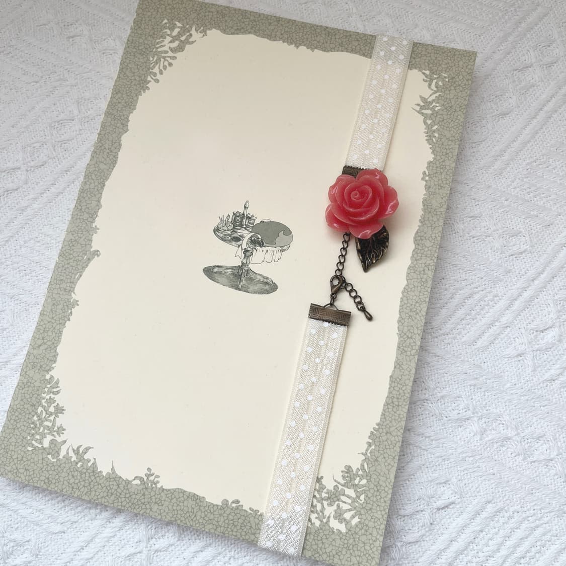 ⊰dot flower⊱ book-band 도트 꽃 북밴드 상품이미지3