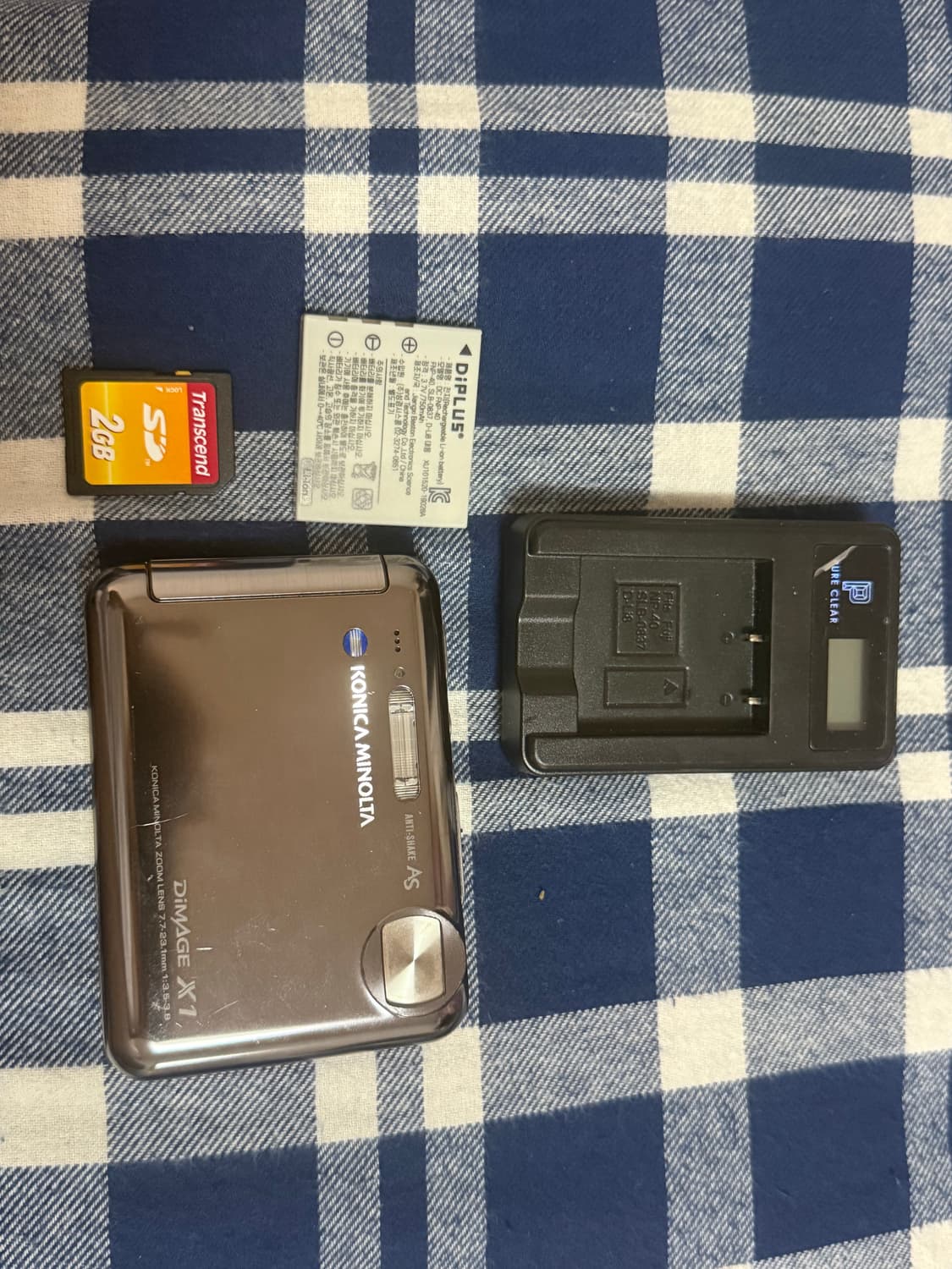 상태 제일 최상 ) 충전기+sd카드 코니카 미놀타 디미지 x1 상품이미지1