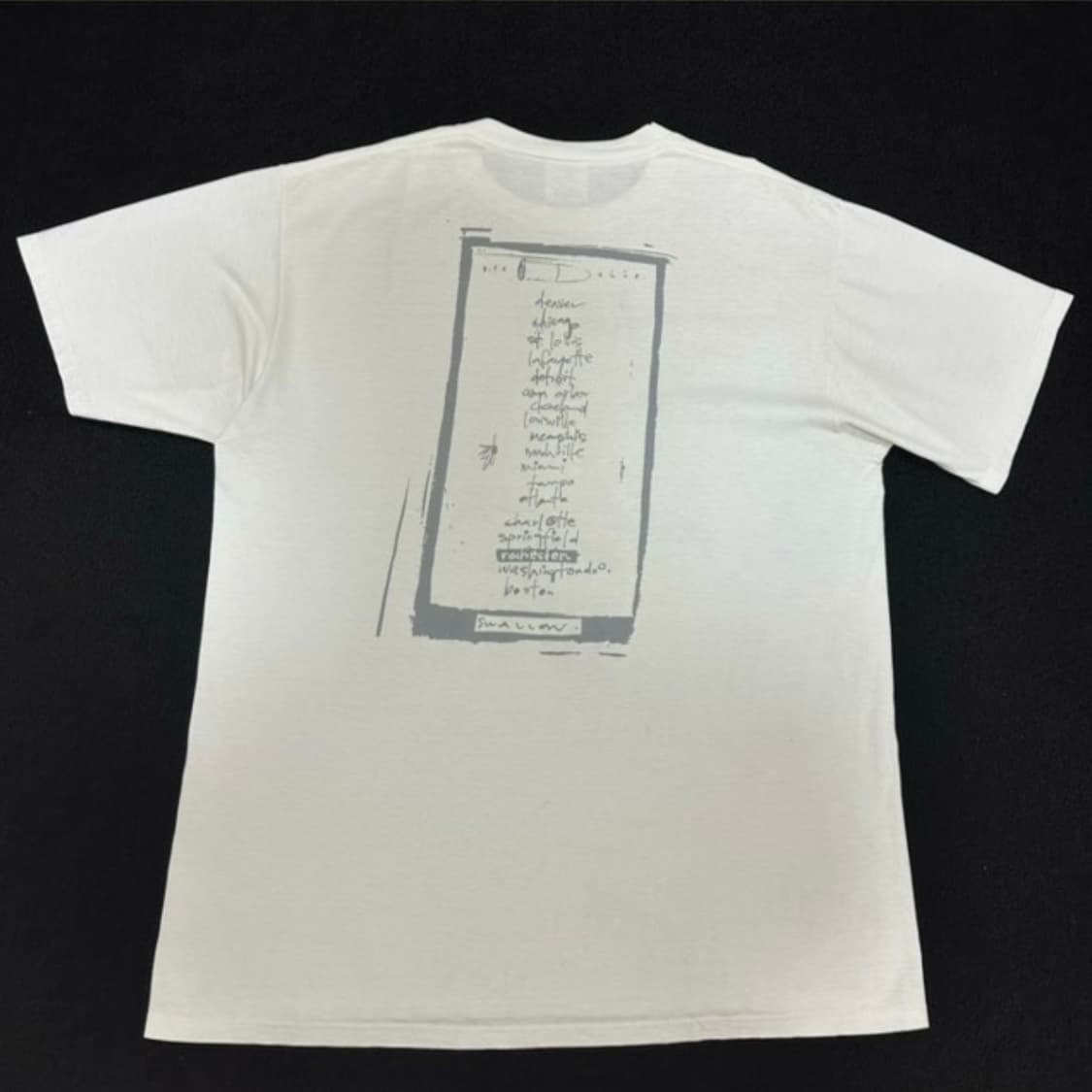 빈티지 90s Pearl Jam 티셔츠 상품이미지3
