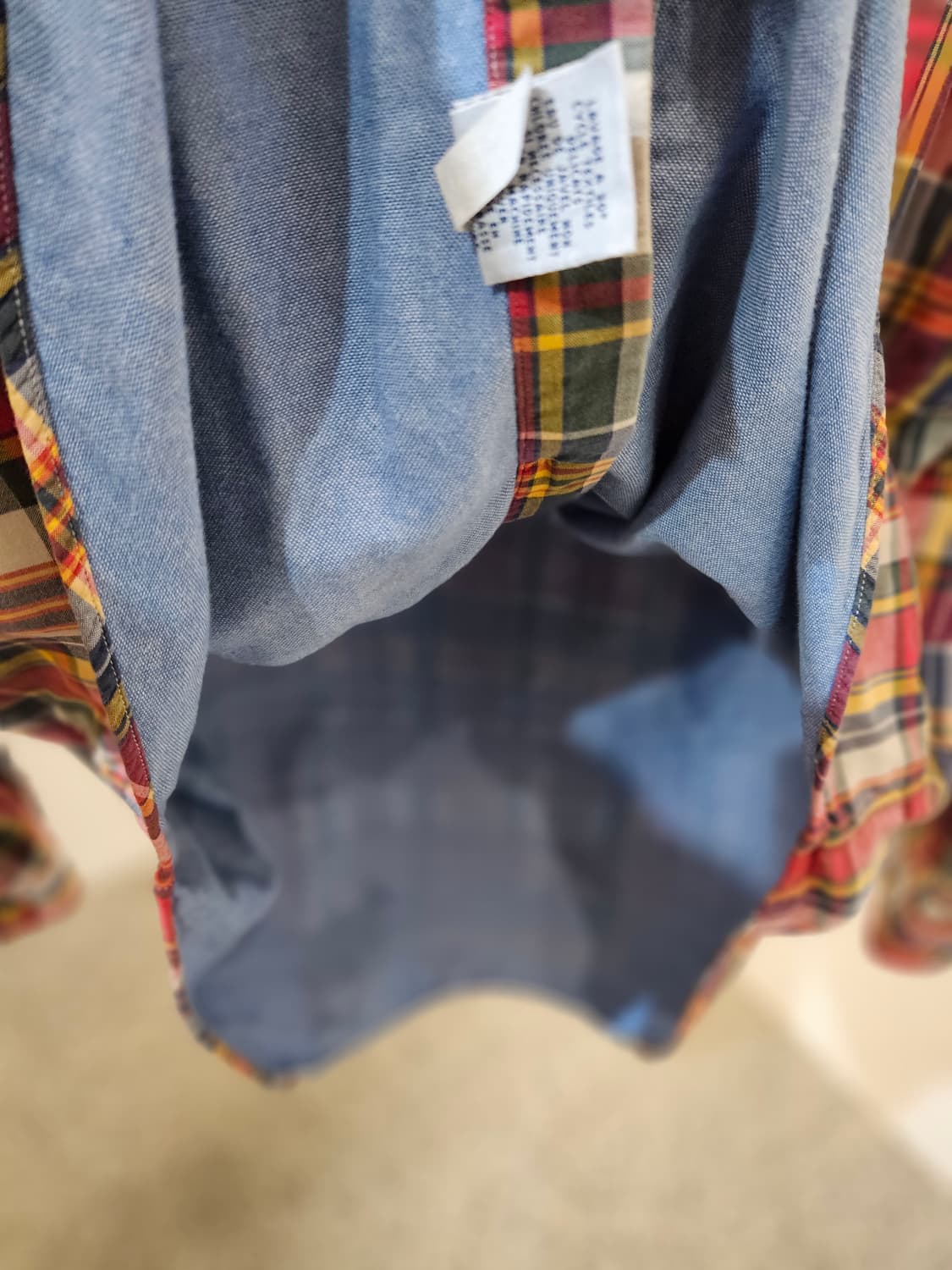 폴로랄프로렌 체크 셔츠 상품이미지7