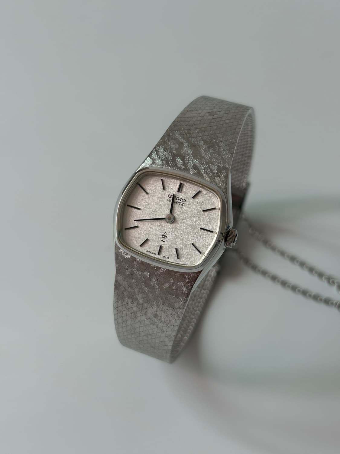 1970s Texture Bracelet Ladies Quartz 상품이미지3