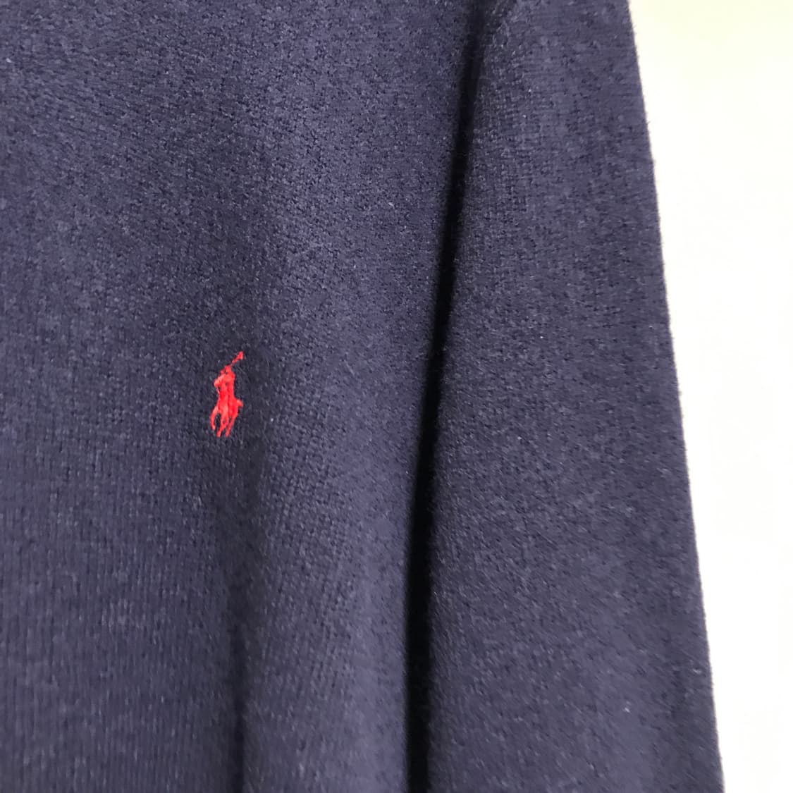 폴로 랄프로렌 니트 긴팔 카라티 네이비 XXL 상품이미지4