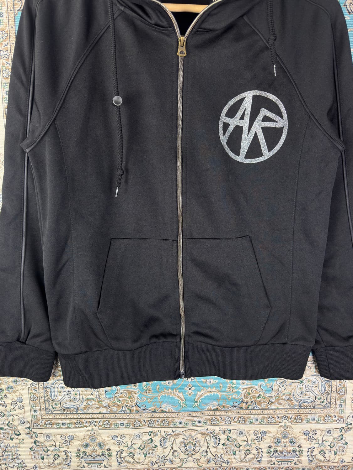 JPN AR 스컬 백프린팅 집업1612 상품이미지4