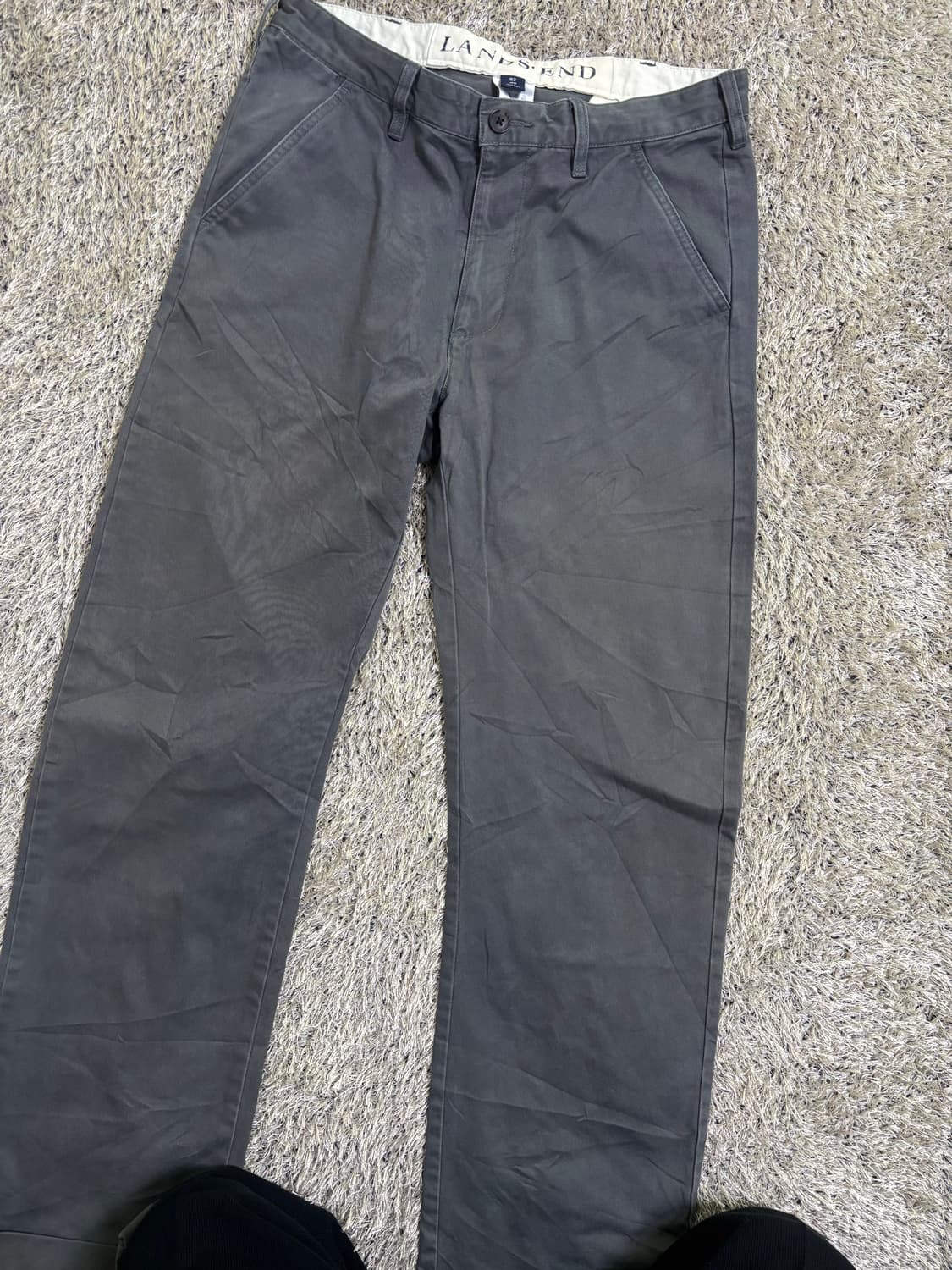 일본판 LANDS END 면바지 32인치 상품이미지5