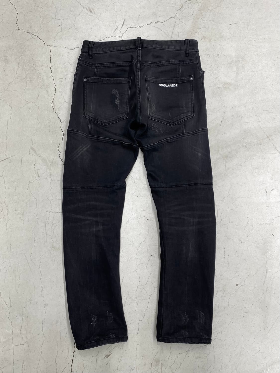 디스퀘어드2 디스트로이드 레터링 팬츠 상품이미지5