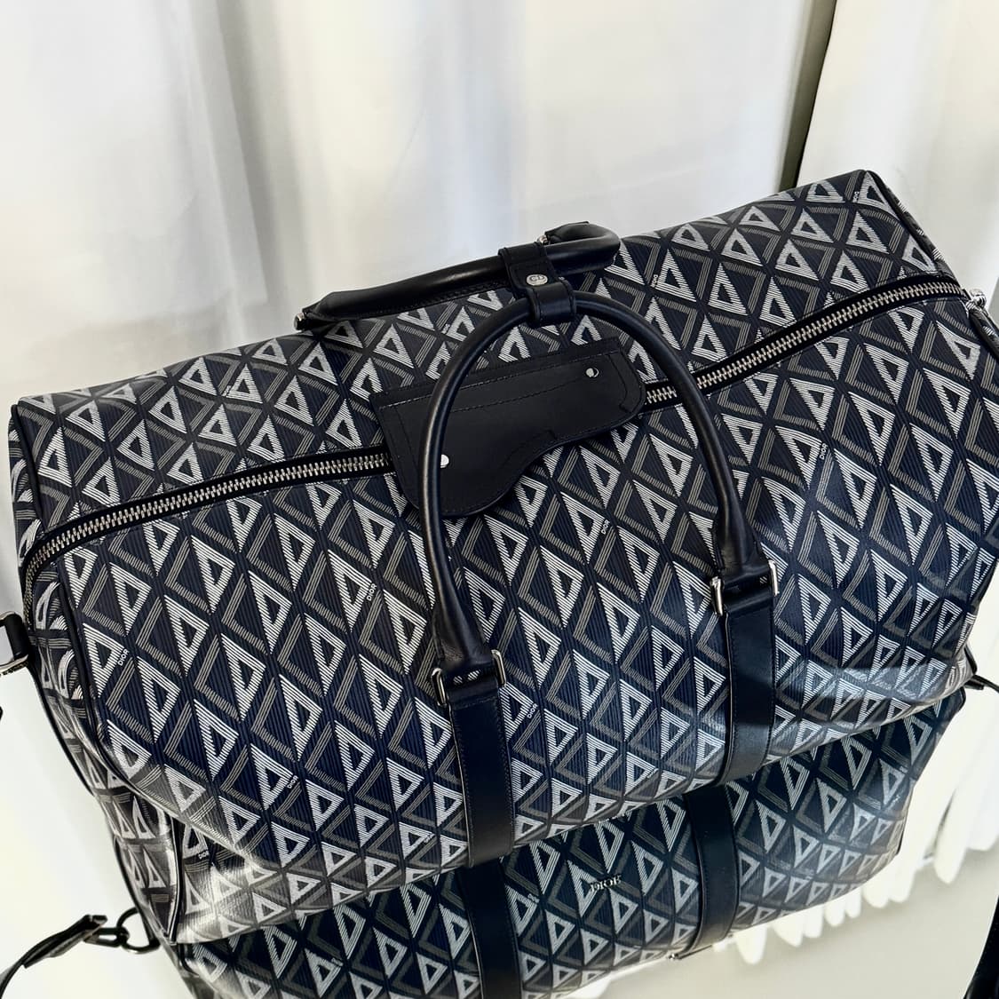 [새상품] 디올 링고 50 보스턴백 키폴 CD 상품이미지5