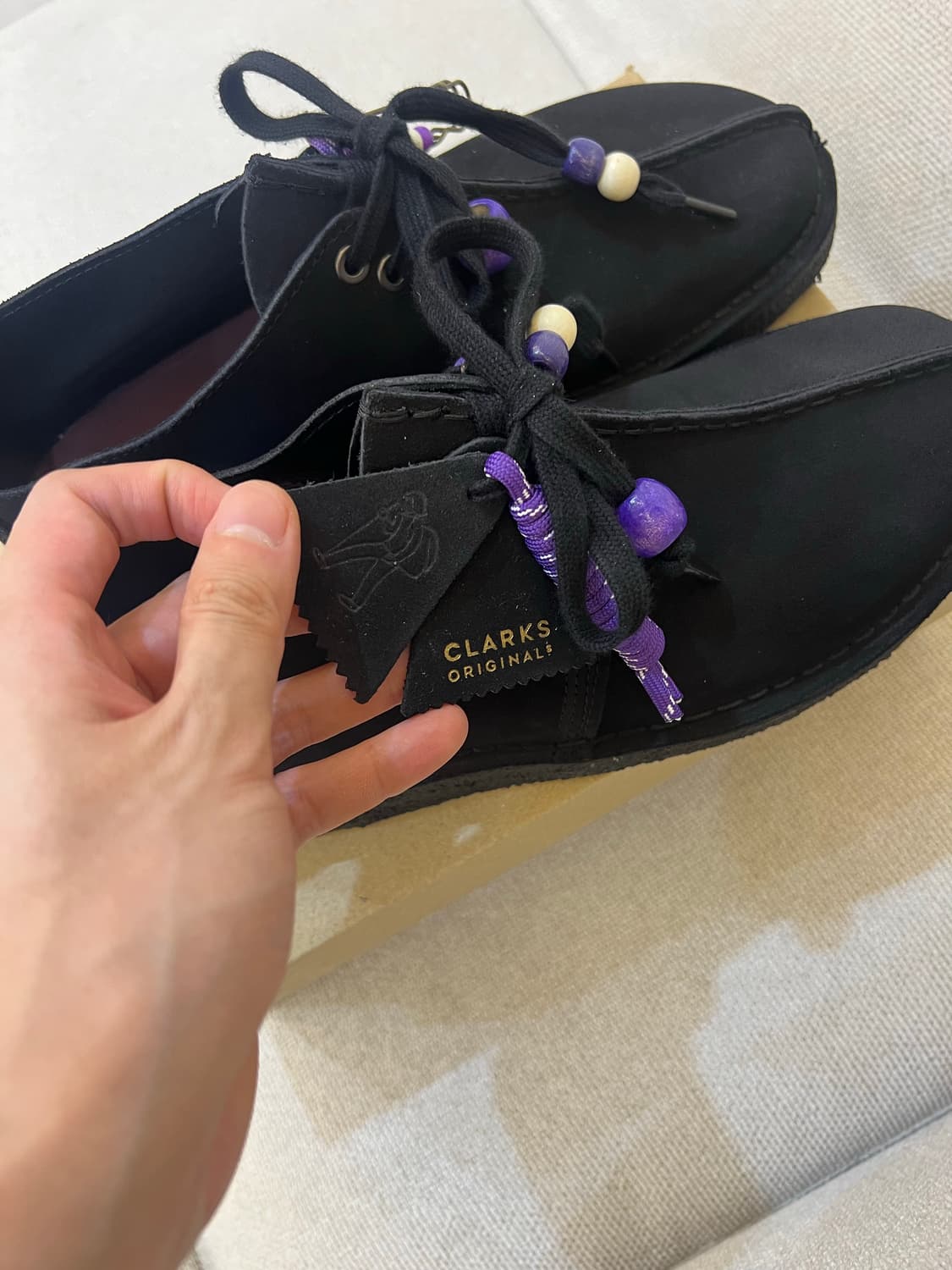 클락스 clarks 데저트 트랙 블랙 UK8 (265-270) 상품이미지6