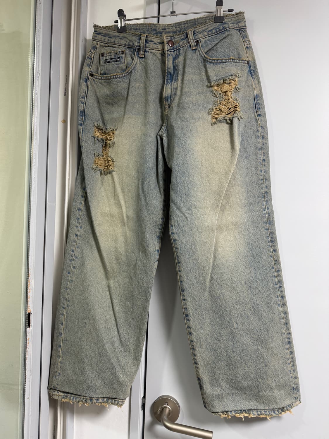 플리즈노팔로우 와이드데님 빈티지블루 2 상품이미지1