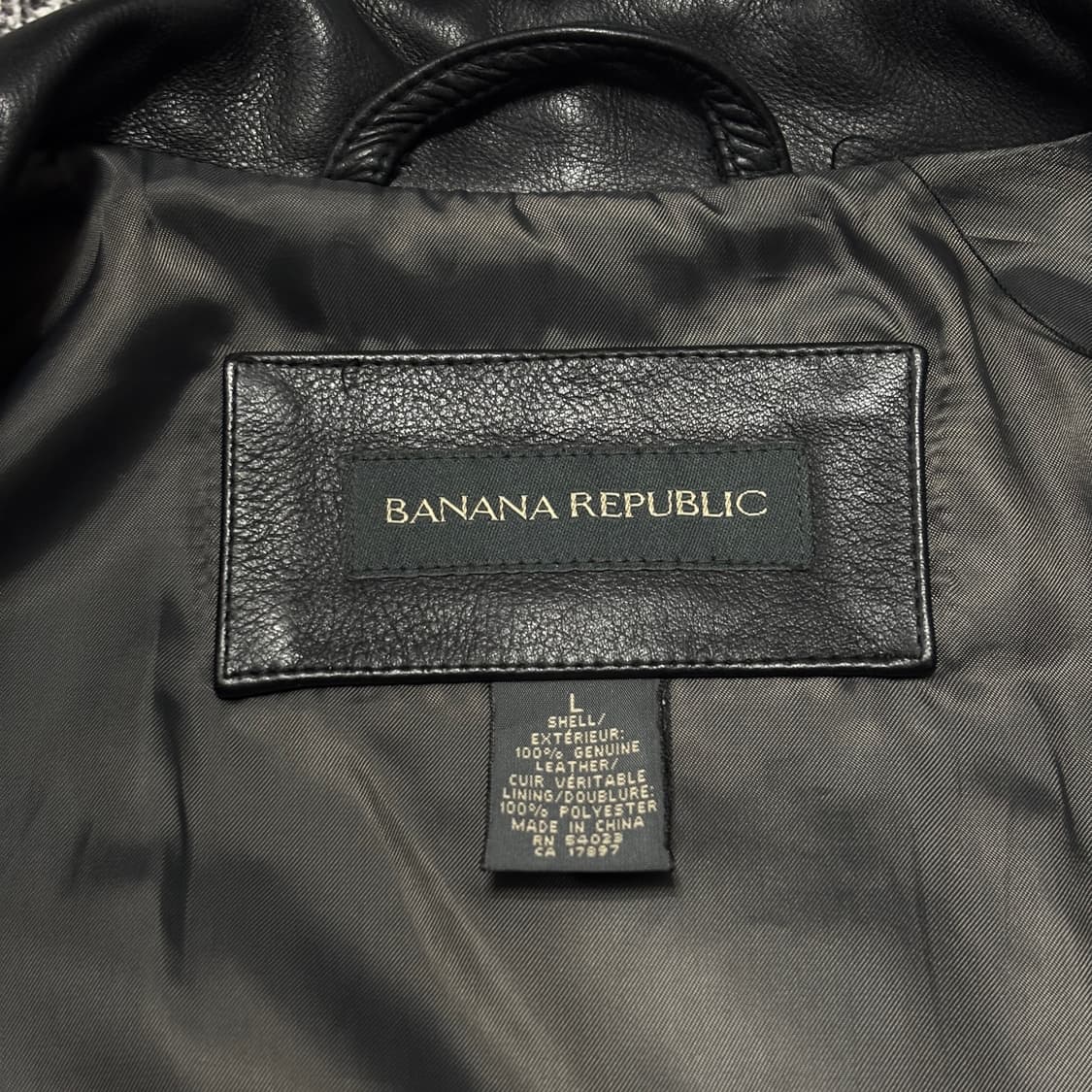 바나나 리퍼블릭 레더 카코트 가죽자켓 상품이미지4